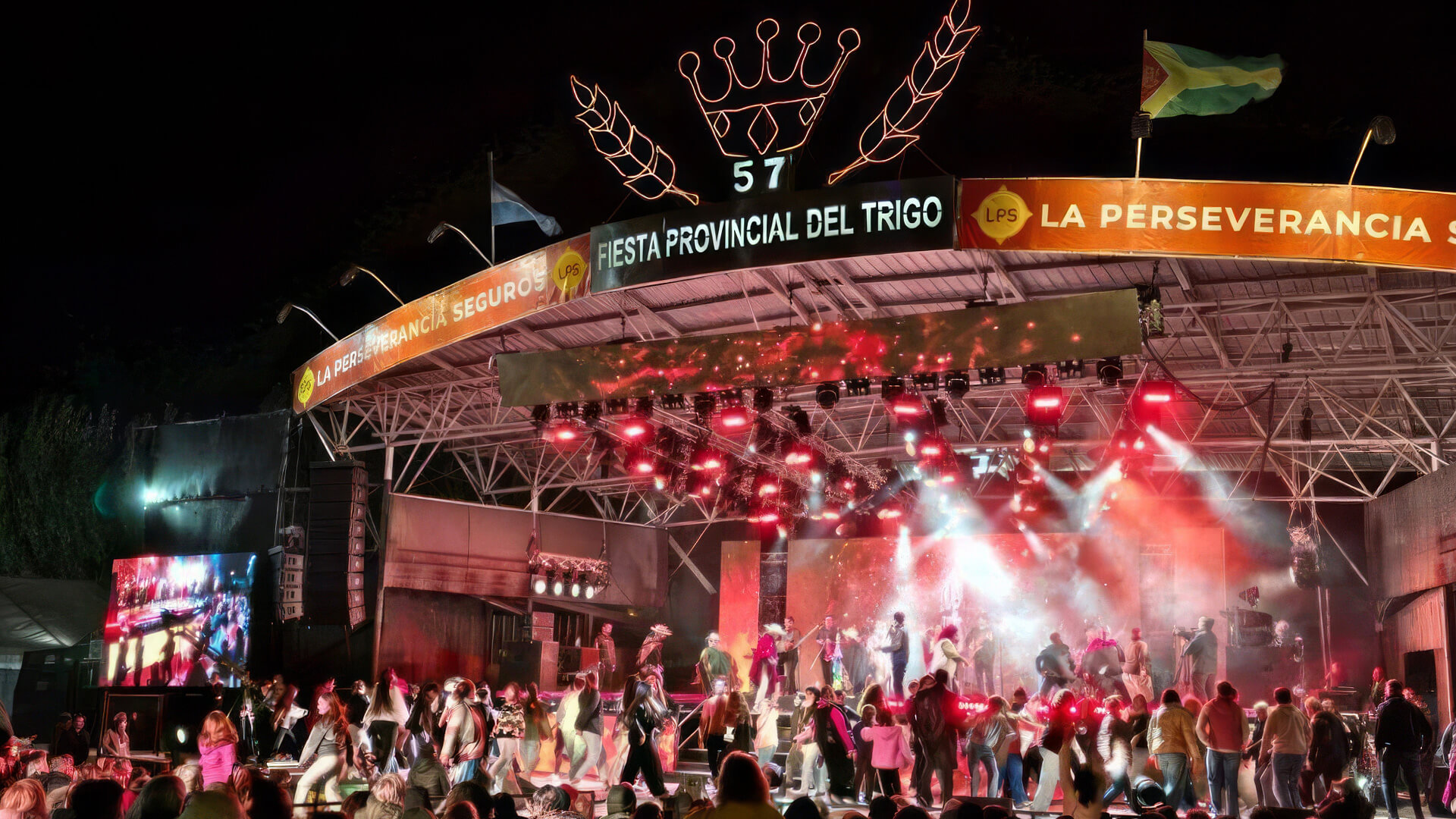 Finalizó la 57° Fiesta Provincial del Trigo: Conocé a la ganadora del sorteo de La Perseverancia Seguros.